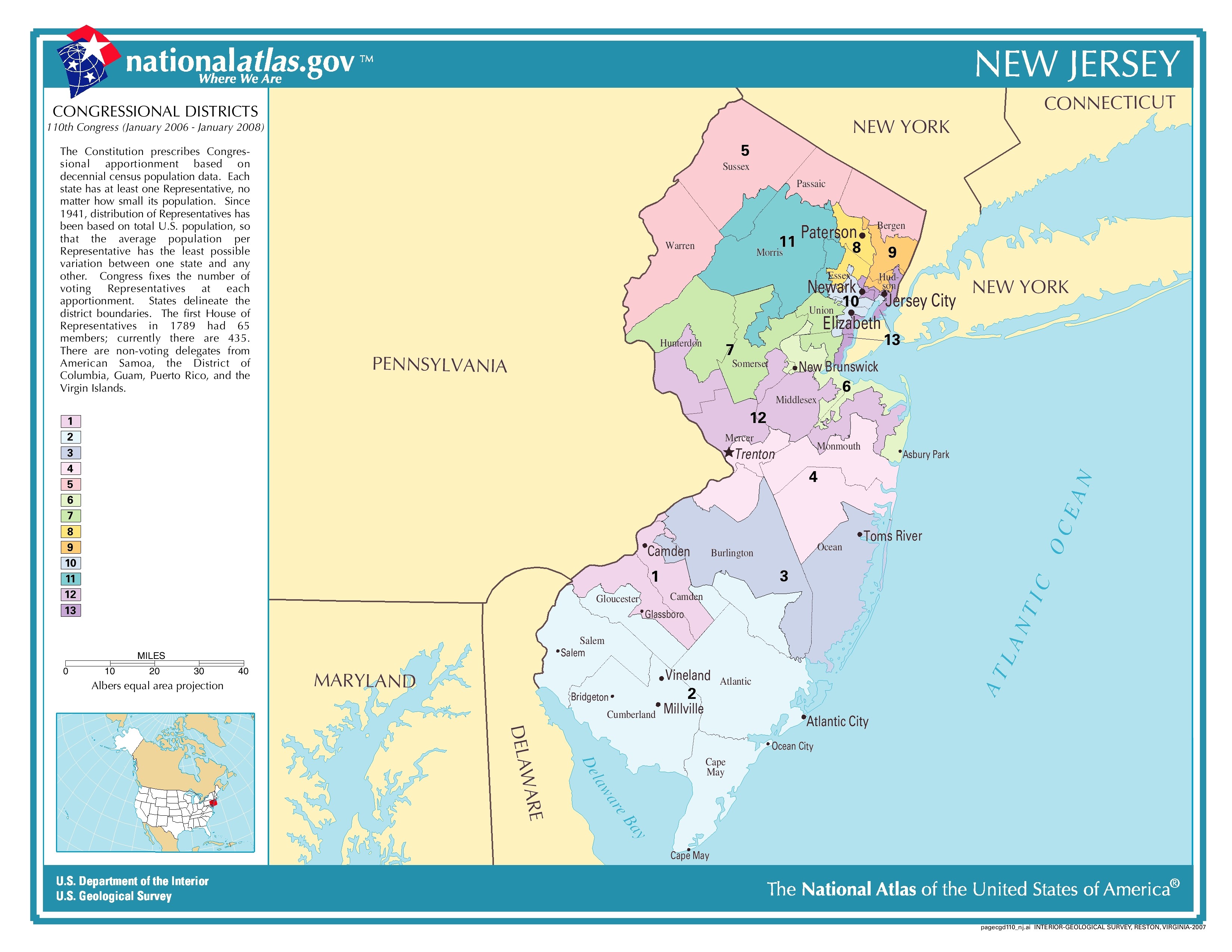 New Jersey contacts'