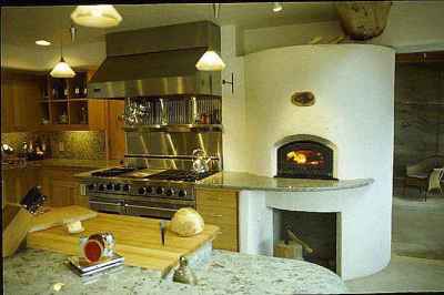 custom domestic bake oven / 
fireplace