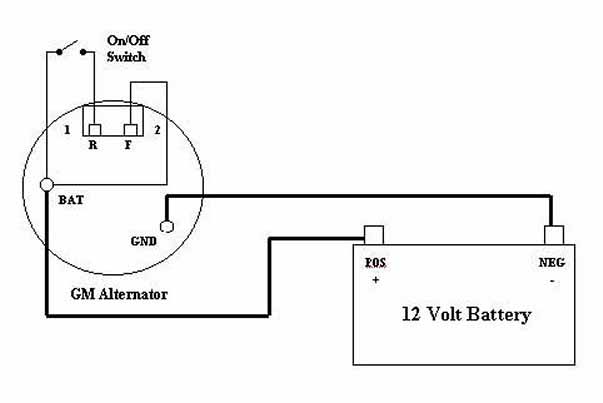 Lawnmower 3 3 wire gm alternator schematic 